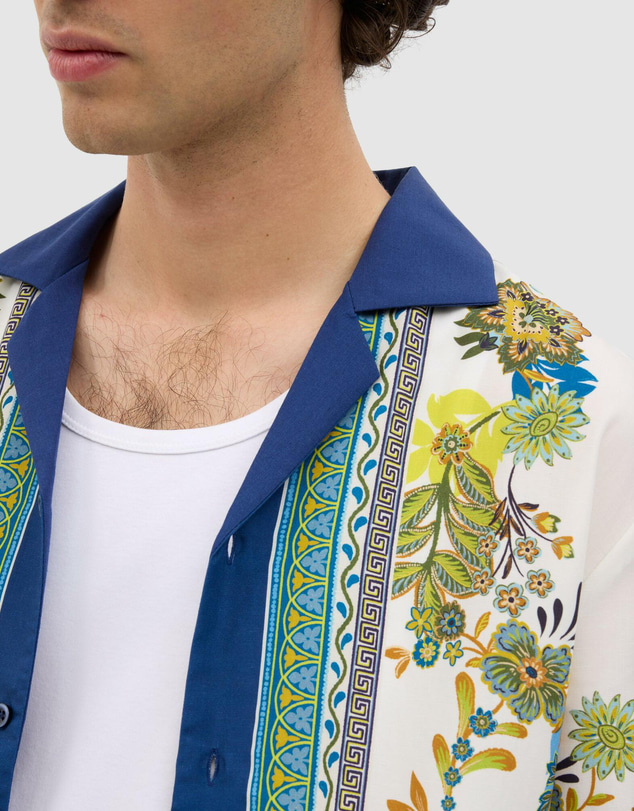 Politix - Andrew Floral Short Sleeve Shirt