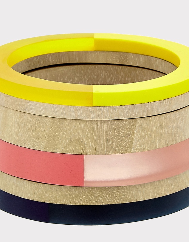 Florence Broadhurst - Steps Spliced Bangle Set