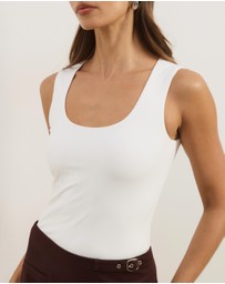 Atmos&Here - Jersey Scoop Neck Tank