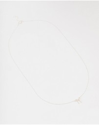 Lovisa - Sterling Silver Cubic Zirconia Bow Pendant Necklace