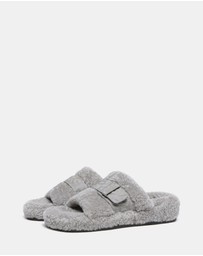 EVERAU - EverAU Ugg Croft Wool Upper Sandals