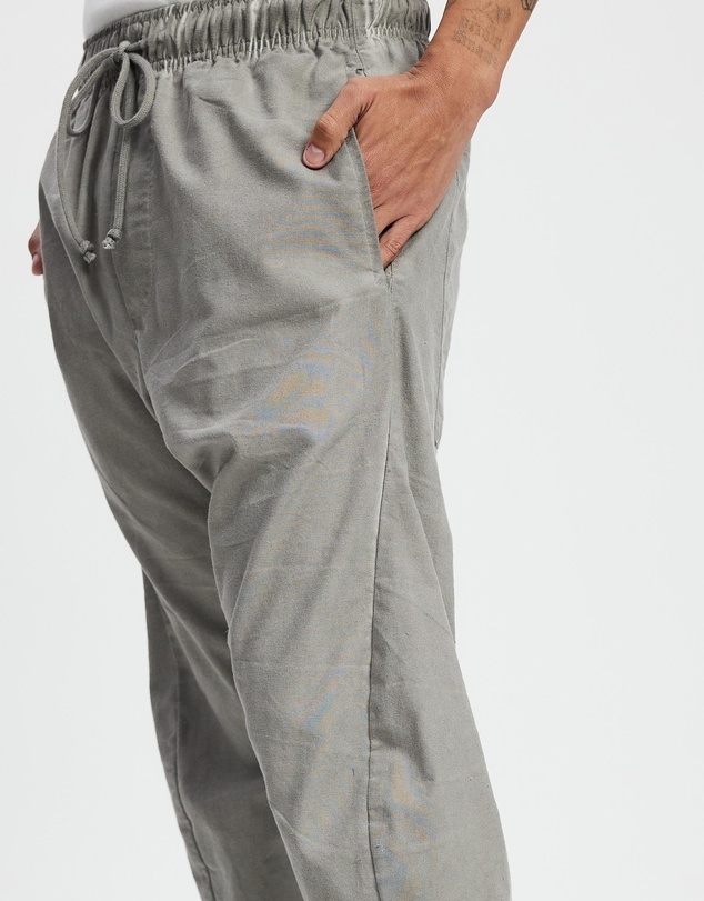 Surrounded By Ghosts - The Vanadium Linen Drawstring Pants