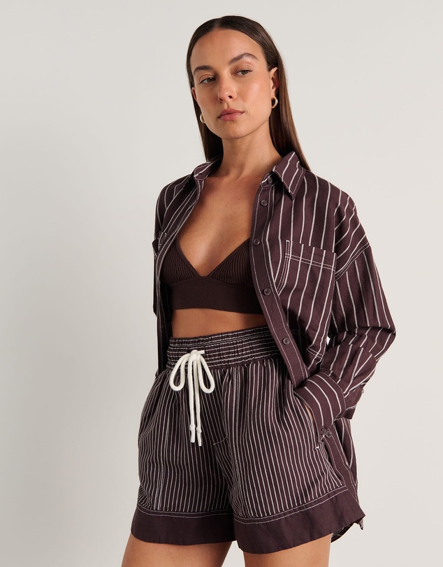 Jag - Gigi Stripe Pull On Short