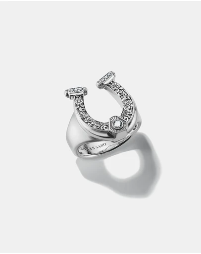 THOMAS SABO - THOMAS SABO Silver Horseshoe Ring