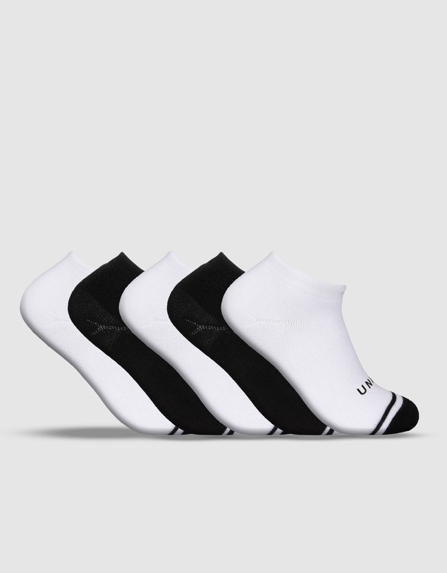 UNIT - UNIT No Show Ladies Bamboo Socks - 5 Pack