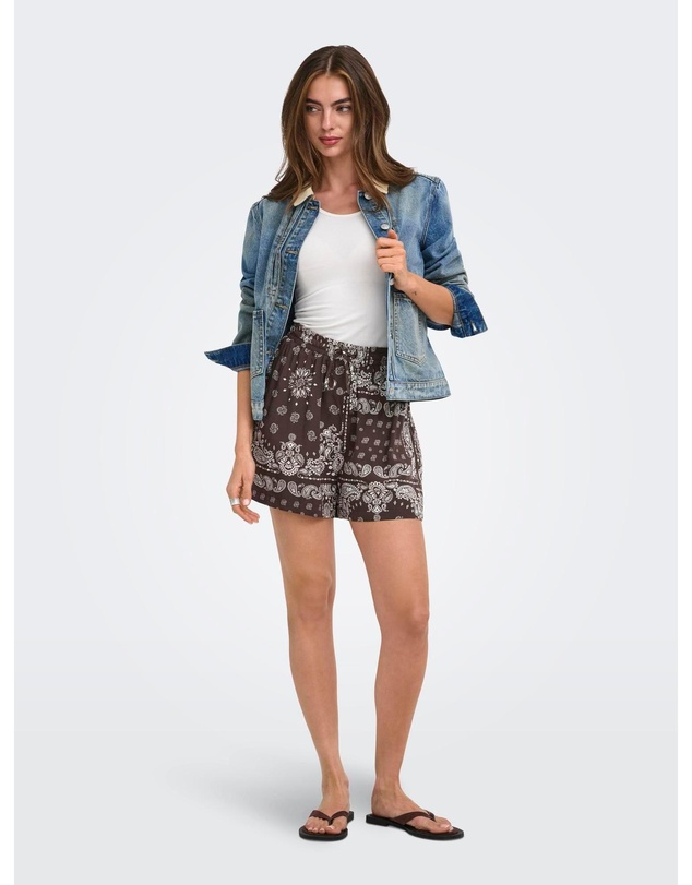 ONLY - Ambel Bandana Print Shorts