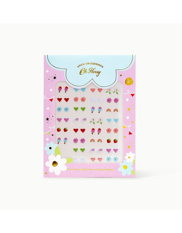 Oh Flossy - Kids Stick-On Earrings