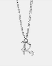 Karen Walker - R Initial Love Letter Necklace