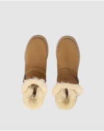 EVERAU - EverAU Ugg Polarwalk Double Faced Sheepskin Upper Fashion Boots