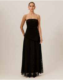 Tussah - Florence Bandeau Lace Maxi Dress