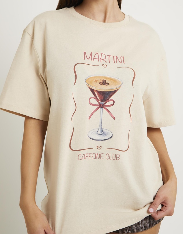 Alice In The Eve - Caffeine Club Boyfriend T-Shirt