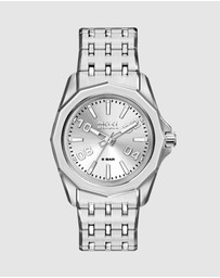 Diesel - Stinger Silver Tone Analogue Watch