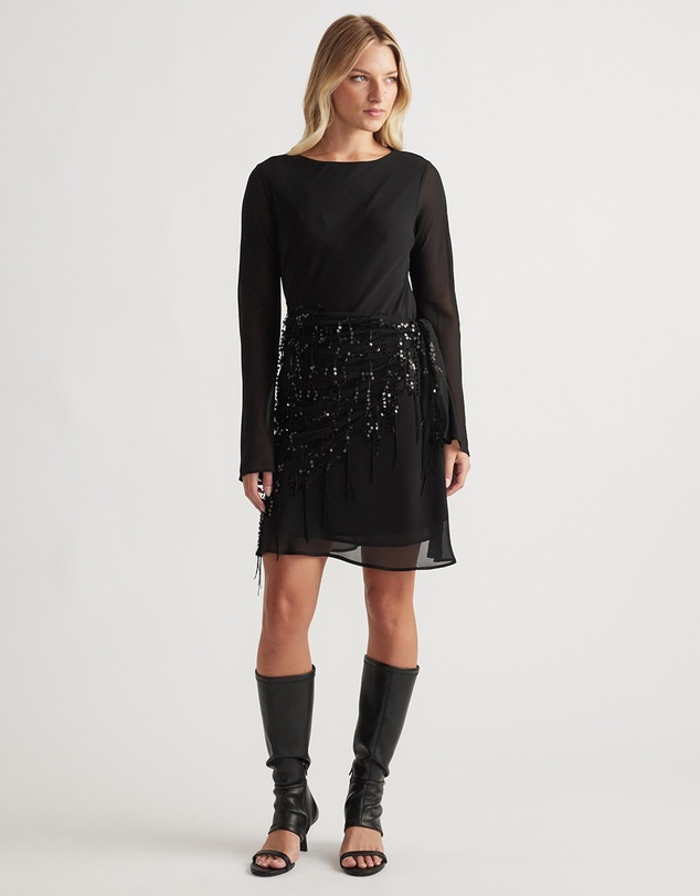 Decjuba - Chelsea Georgette Mini Dress