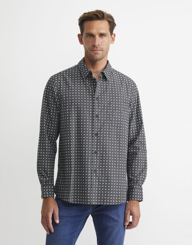 Sportscraft - William Long Sleeve Print Shirt