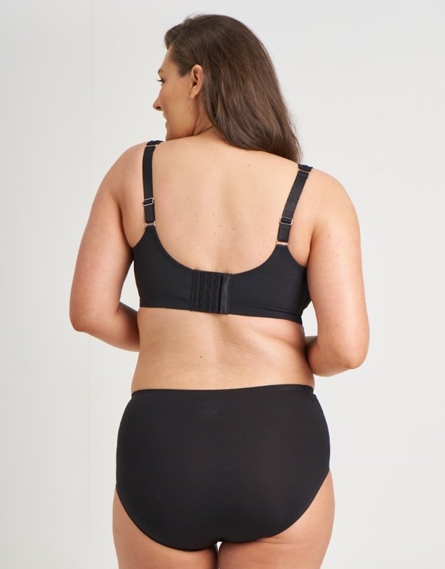 Ava & Audrey  - Ava & Audrey Millie Jacquard Mesh Wire-free Support Bra