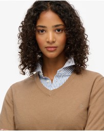 Superdry - Classic V Neck Slim Fit Jumper