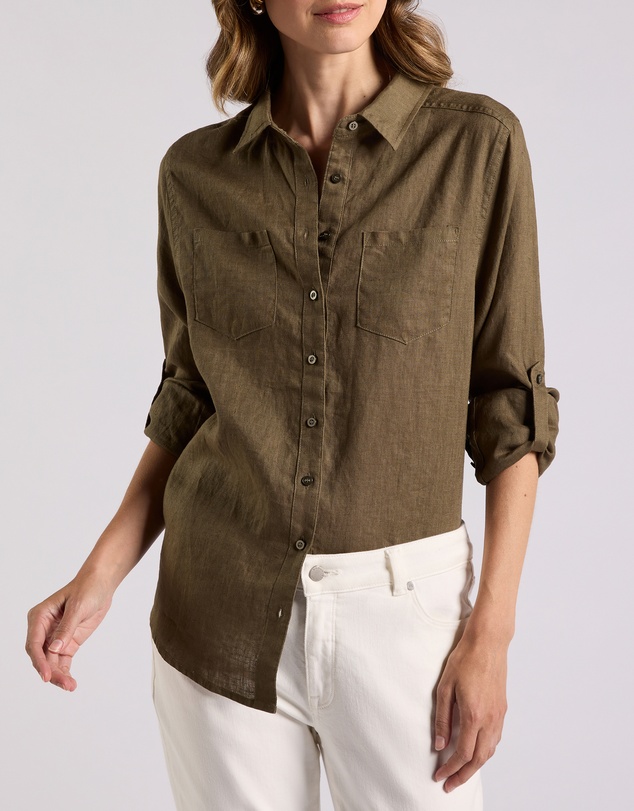 David Lawrence - Elias Linen Shirt