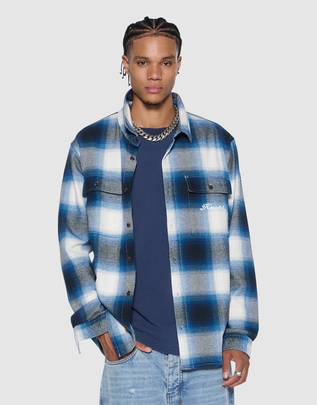 Ksubi - Rosebowl LS Shirt Salted Blue