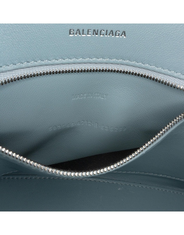 Pre-Loved by Azura Reborn - Pre-Loved Small Croc Embossed Hourglass Top Handle Bag
