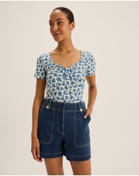 Review - Diana Floral Jersey Tee