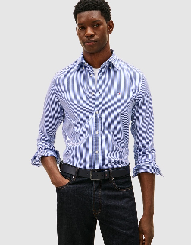 Tommy Hilfiger - TH Flex Regular Fit Stripe Shirt