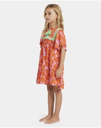 Billabong - Girls 0 to 5 Happy Hibiscus Dress