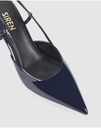 Siren - Yasmine Slingback Heels