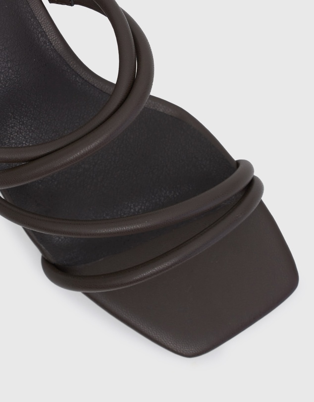 Betts - Hallie Low Wooden Block Heel Mules
