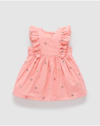 Purebaby - Broderie Dress -Kids-Babies