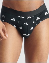 adidas Sportswear - 3 Pack Active Flex Cotton Brief Underwear
