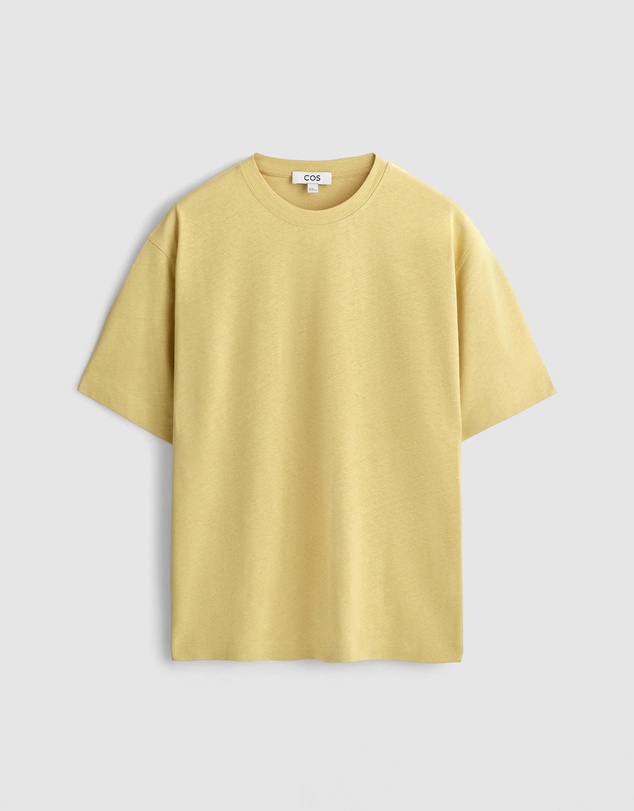 COS - Relaxed Cotton-Linen T-Shirt
