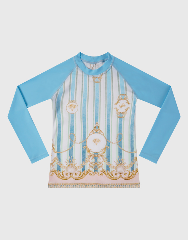 Aqua Blu Kids - Nautica Long Sleeve Rash Vest - Kids