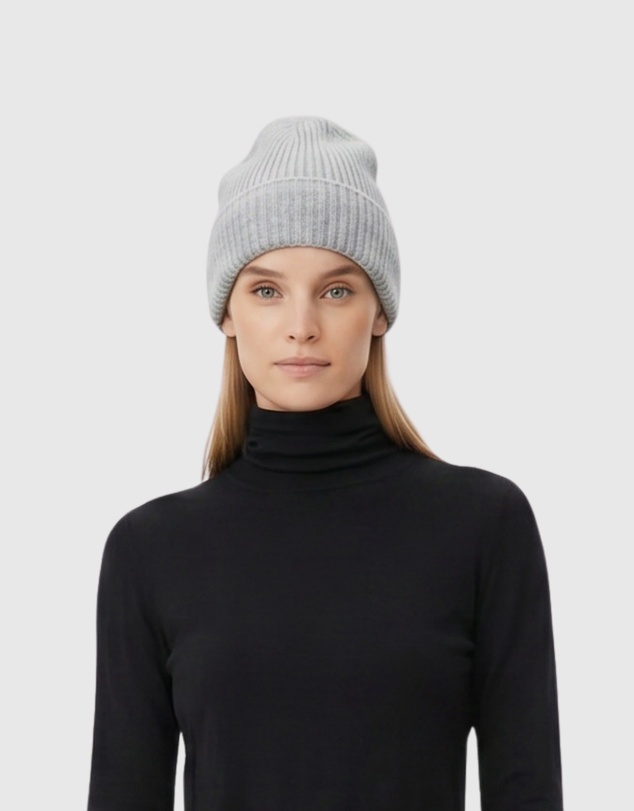 SILK MAGNOLIA - Cashmere Beanie