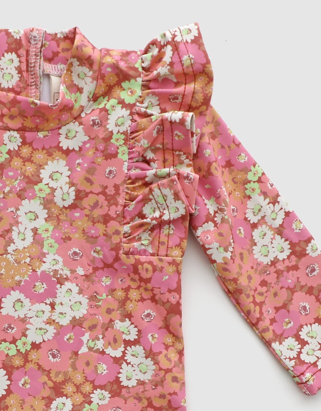 WITH LOVE FOR KIDS - Shimmy Long Sleeve Swimmers - Babies - Kids