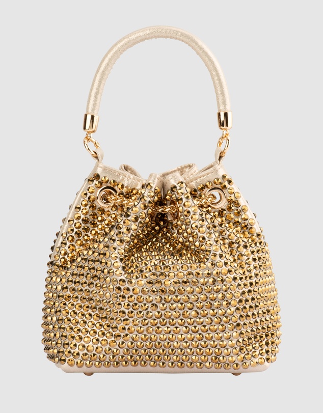 Olga Berg - Santorini Studded Hotfix Pouch