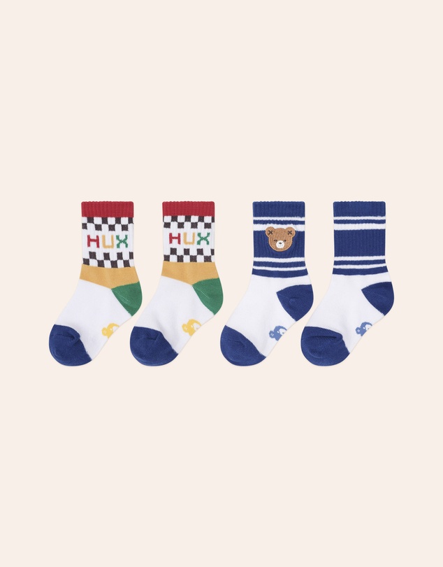 Huxbaby - 2-Pack Hux Sport Socks - Babies-Kids