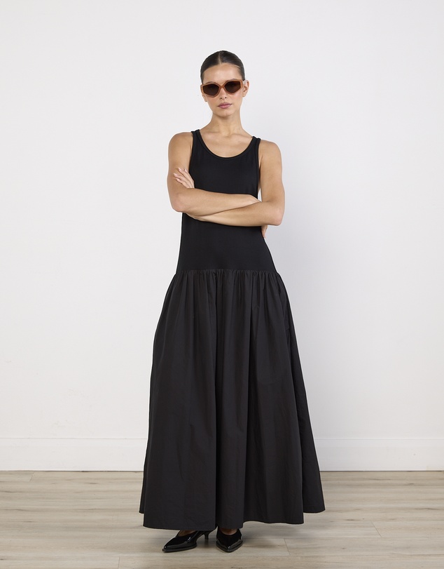 Cirkular - Pre-Loved - Solaqua Marlo Dress in Noir