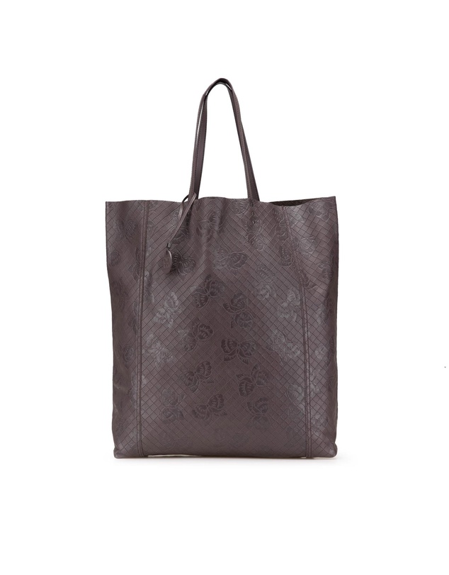 Pre-Loved by Azura Reborn - Pre-Loved bottega veneta Embossed Floral Tote Bag