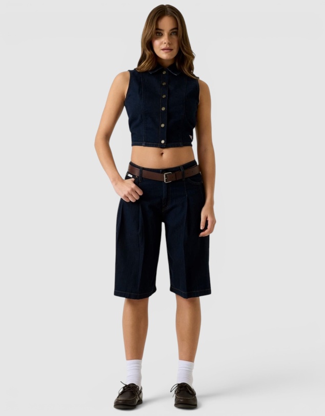 GUESS Jeans - GUESS JEANS Classic Pleated Bermuda Shorts