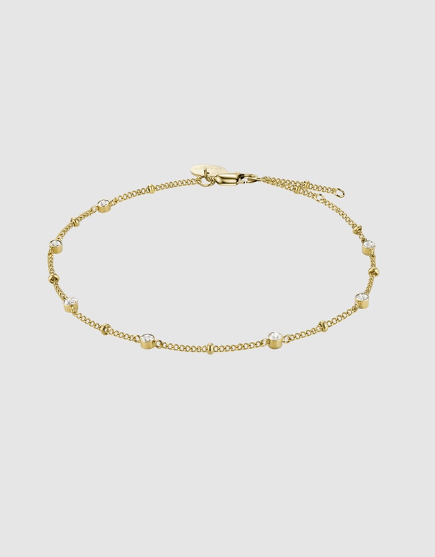 Rosefield - Multi Crystal Gold-Tone Bracelet
