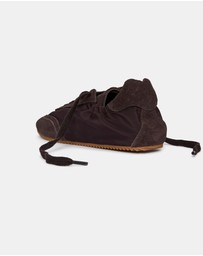 ARKET - Suede-Nylon Trainers
