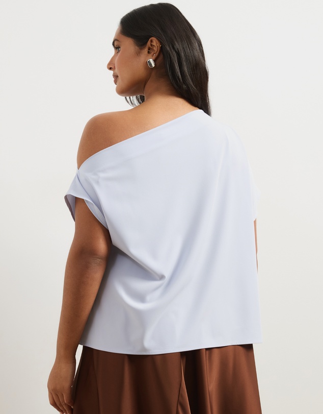 Atmos&Here Curvy - Willow Off Shoulder Top