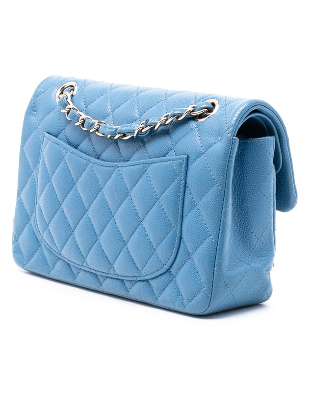 Pre-Loved by Azura Reborn - Pre-Loved Small Classic Caviar Double Flap