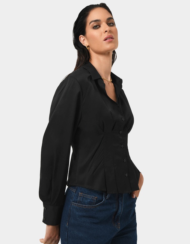 Forcast - Paige Gathered Shirt