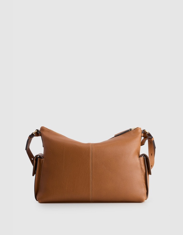 Evity - Narda Leather Large Crossbody Bag