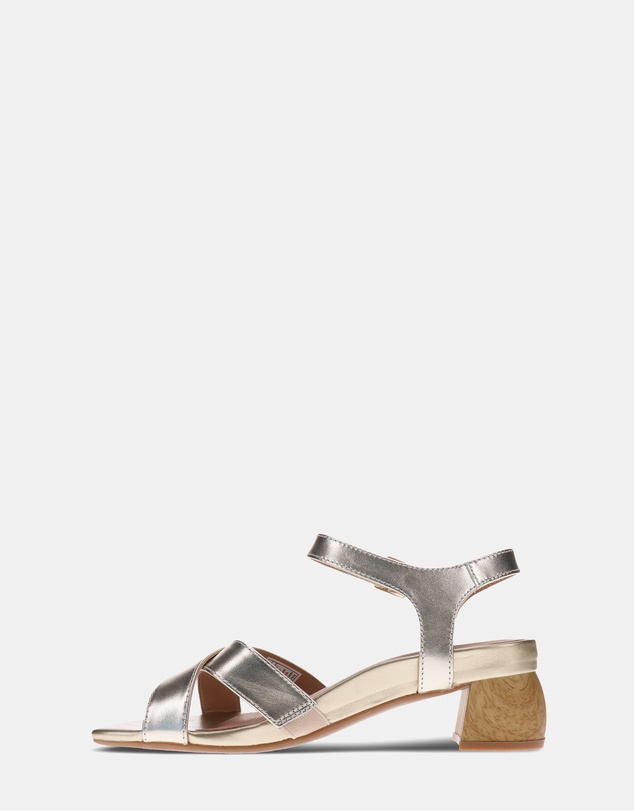 Mia Vita - Yara Heeled Sandal - Soft Gold