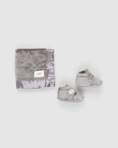 Bixbee Bootie & Lovey Blanket Gift Set - Babies