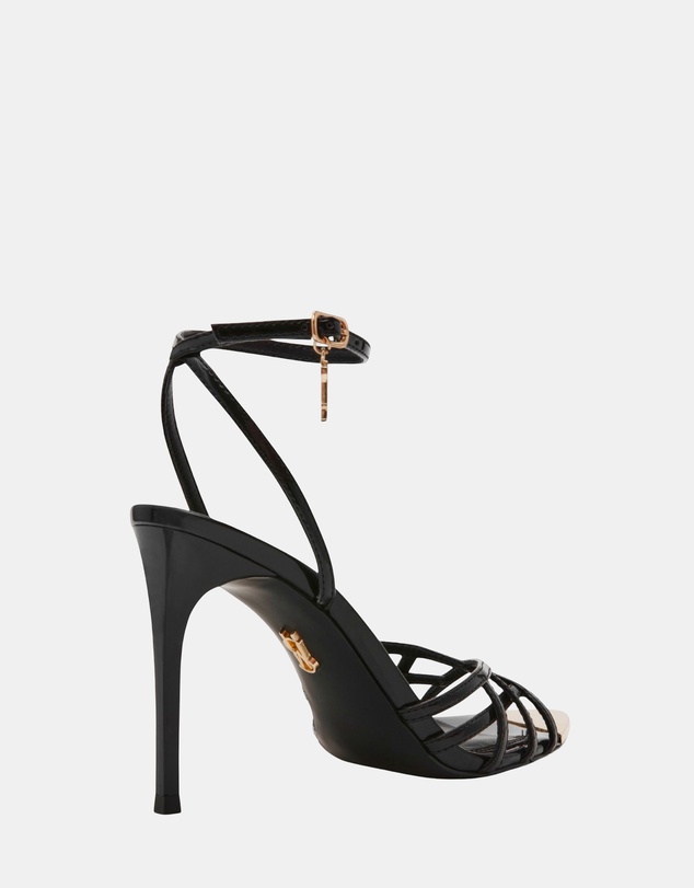 Steve Madden - Peepshow Black Patent Heels