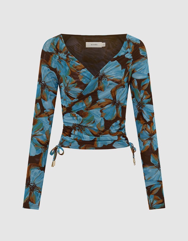 KIVARI - Nieve Mesh Top
