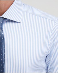 Oxford - Trafalgar Cotton Striped Shirt